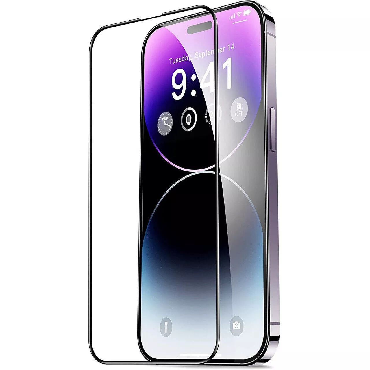 (Lot de 2) Protecteur d'écran incurvé en verre trempé à couverture complète pour iPhone 15/16 (Lot de 2) Protecteur d'écran incurvé en verre trempé à couverture complète pour iPhone 15/16